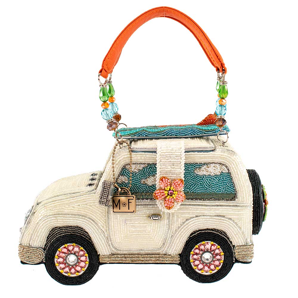 Day Trip Beaded Car Top Handle Handbag