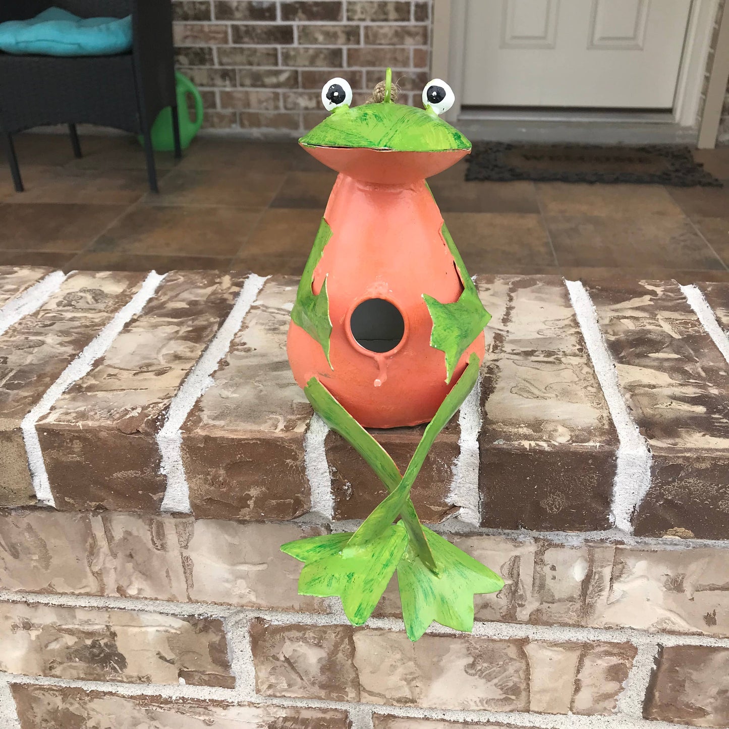 Fredo the Frog Hanging Bird House