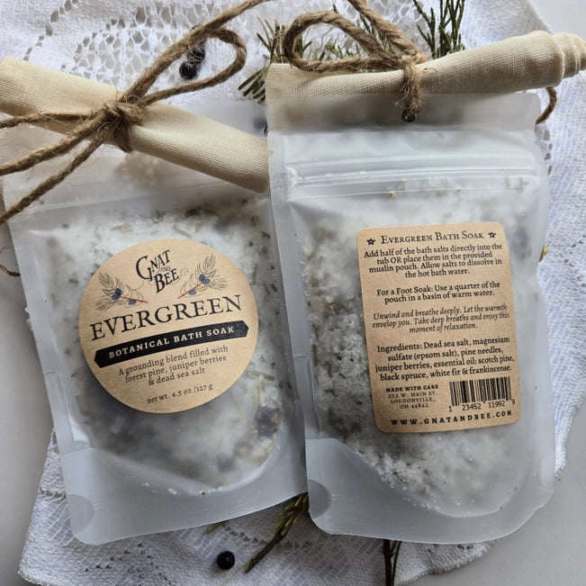 Evergreen Bath Soak: 6 oz pouch