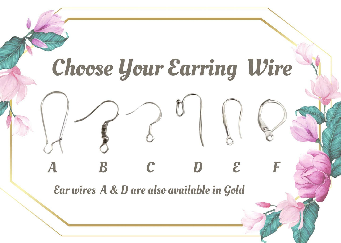 Crab Hoop Earrings, Silver or Gold: Gold Earrings Only