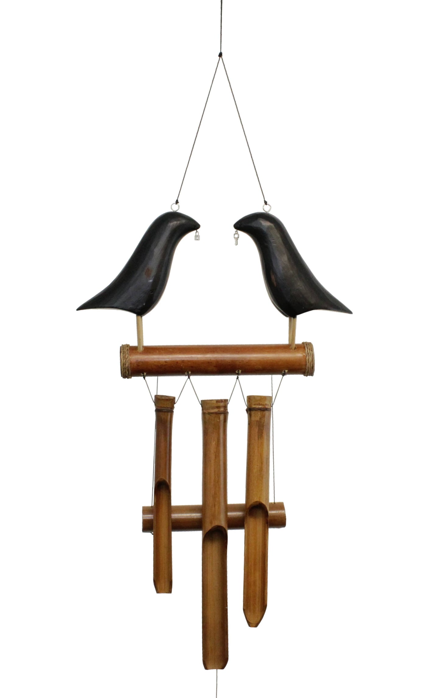 Love Birds Bamboo Wind Chime