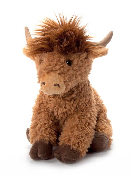 12" Highland Chestnut Red Cow