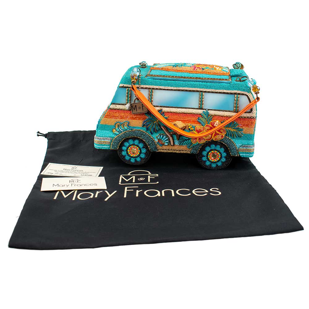 Catch a Wave Top Handle Surf Van Handbag