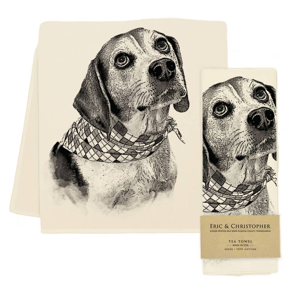 *NEW* Beagle Tea Towel
