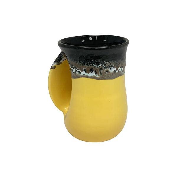 The Original Handwarmer Mug: Cobalt Canyon / Left Hand