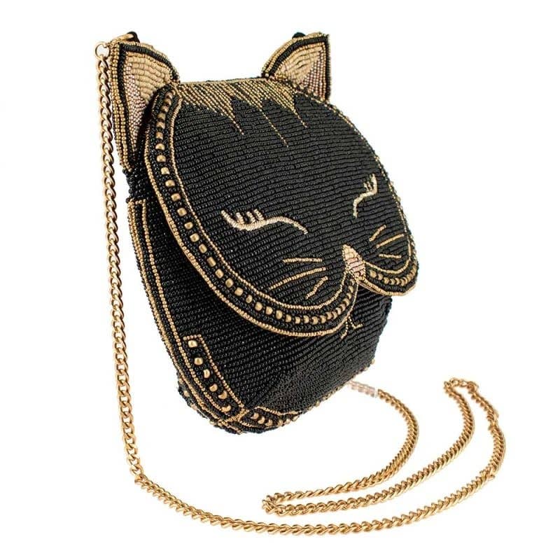 Whiskers Beaded Crossbody Handbag