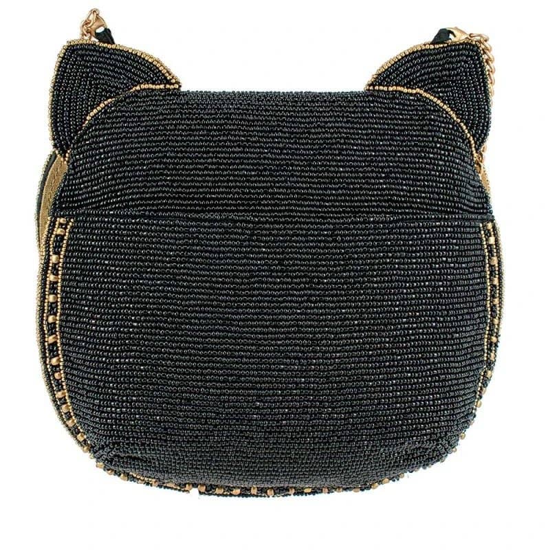 Whiskers Beaded Crossbody Handbag