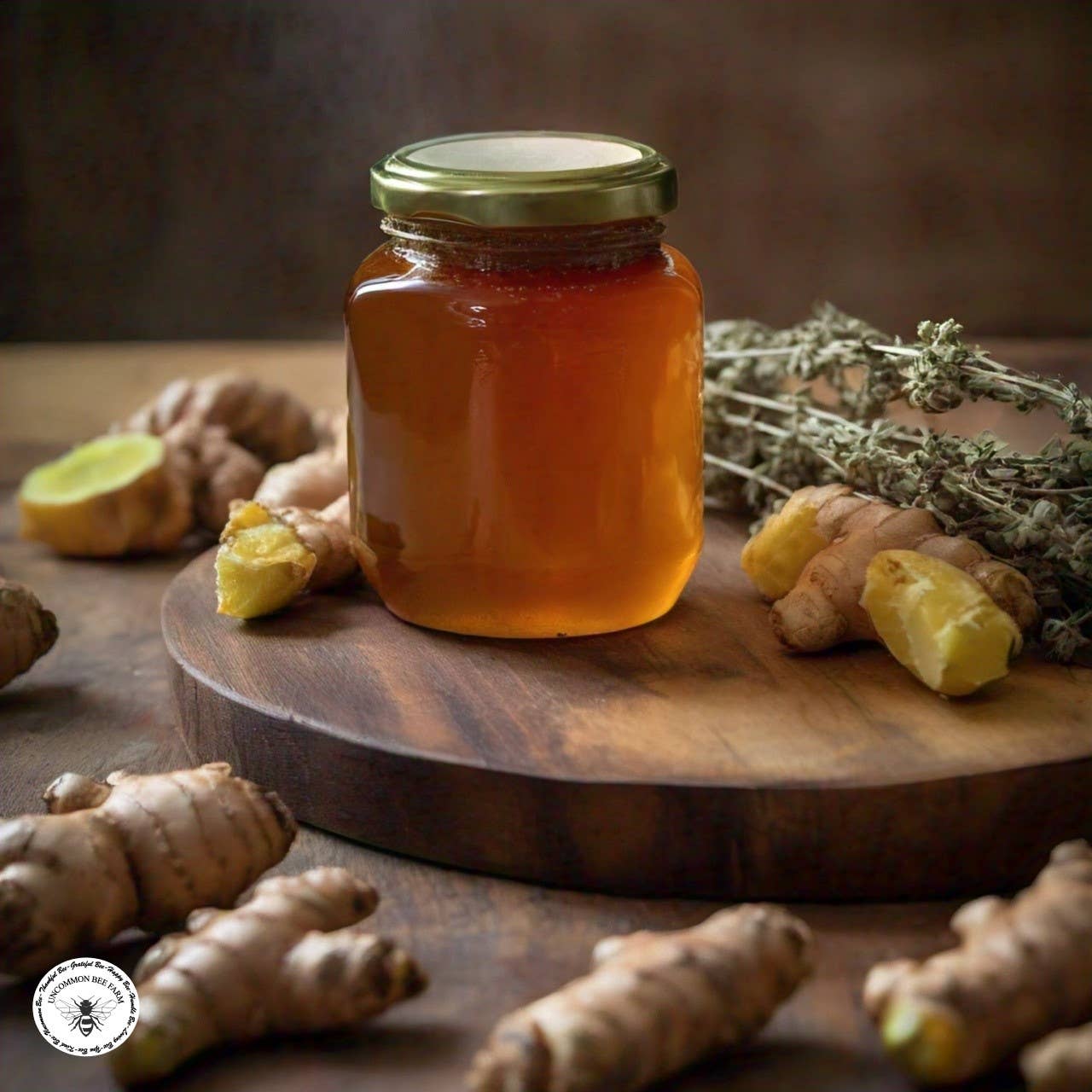 Ginger Infused Honey: 5oz