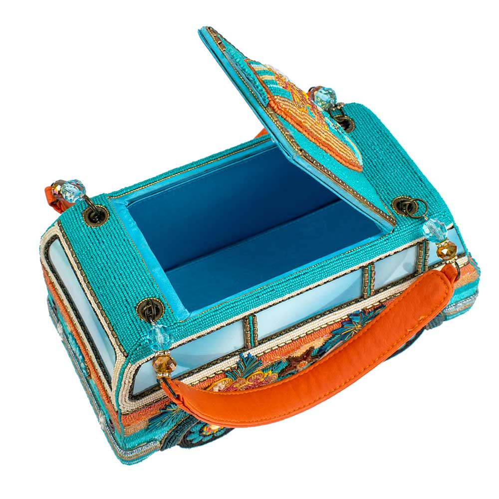 Catch a Wave Top Handle Surf Van Handbag