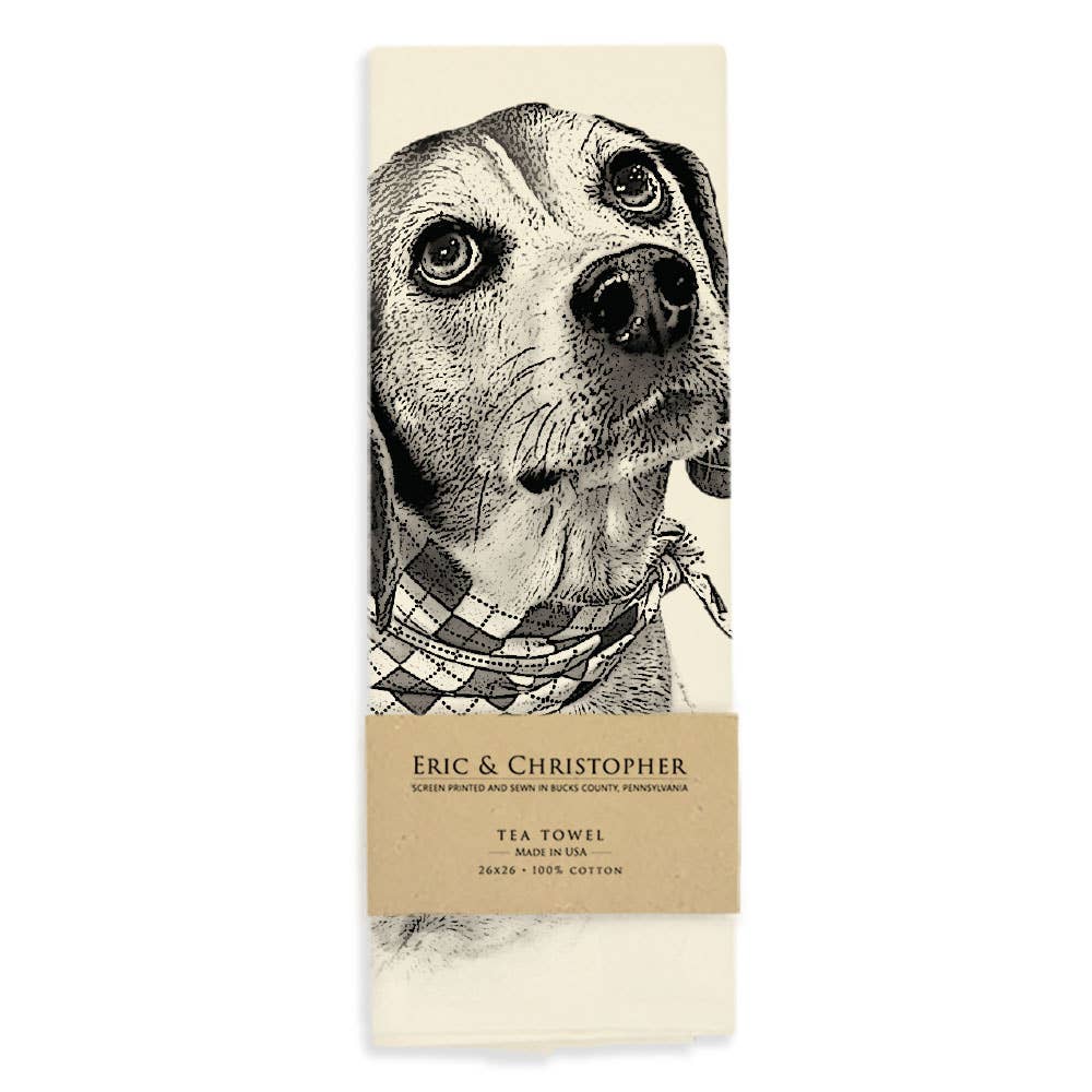 *NEW* Beagle Tea Towel