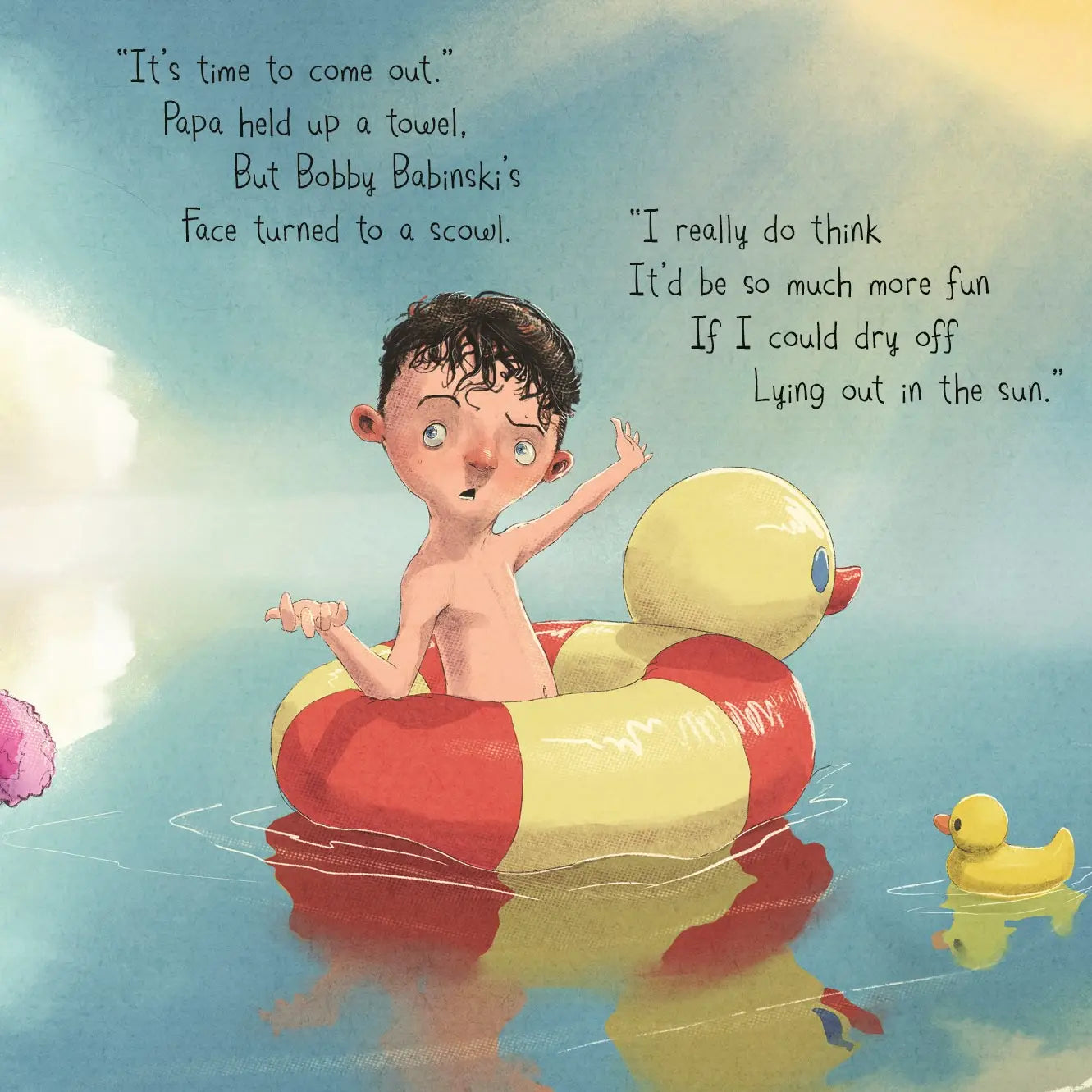 Bobby Babinski's Bathtub picture book