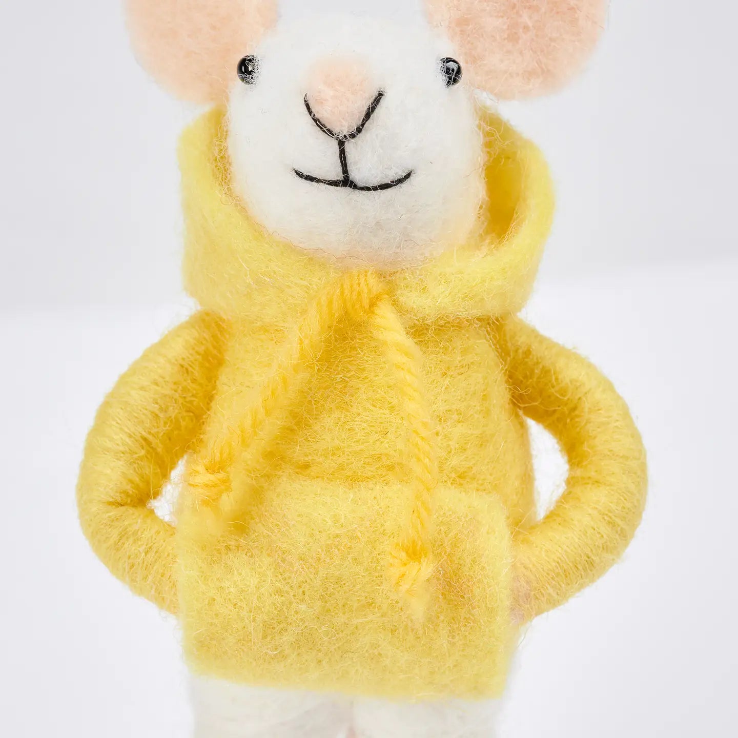 Yellow Hoodie Mouse Critter