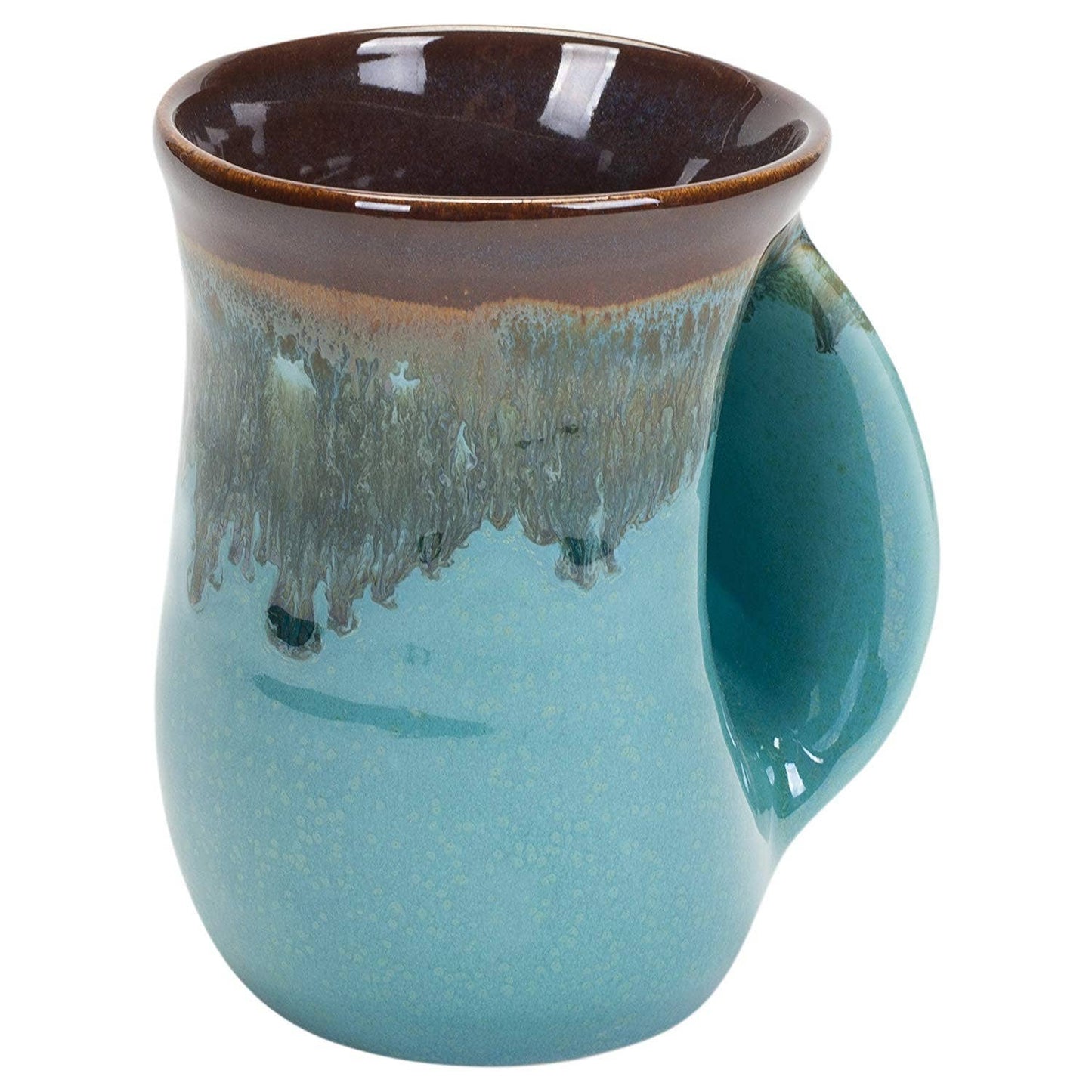 The Original Handwarmer Mug: Mocha / Right Hand