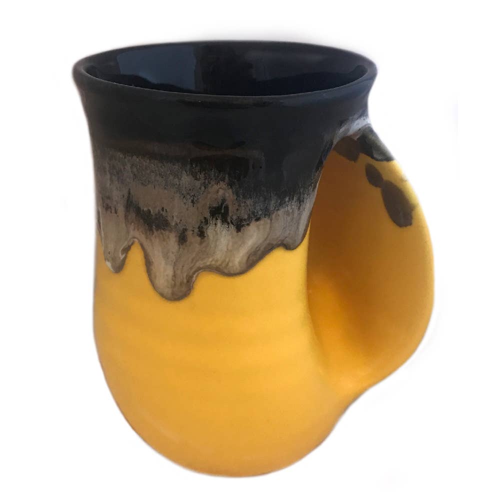 The Original Handwarmer Mug: Cobalt Canyon / Left Hand