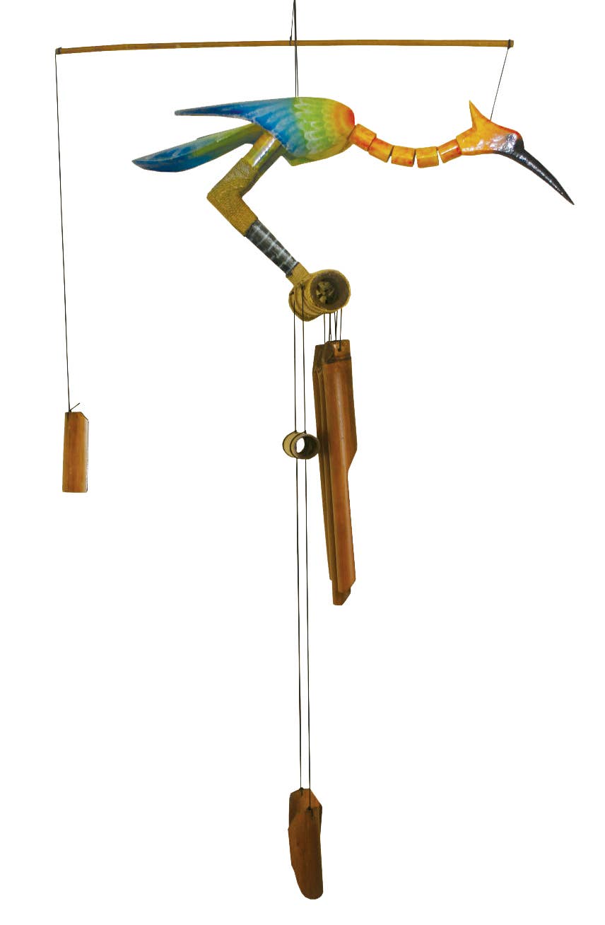 Sweet Bobbing Head Bamboo Wind Chime
