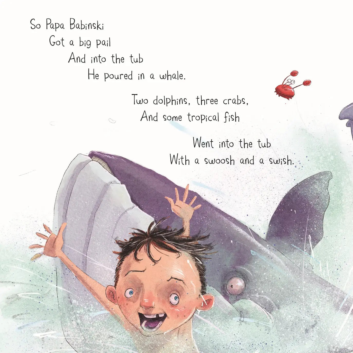 Bobby Babinski's Bathtub picture book