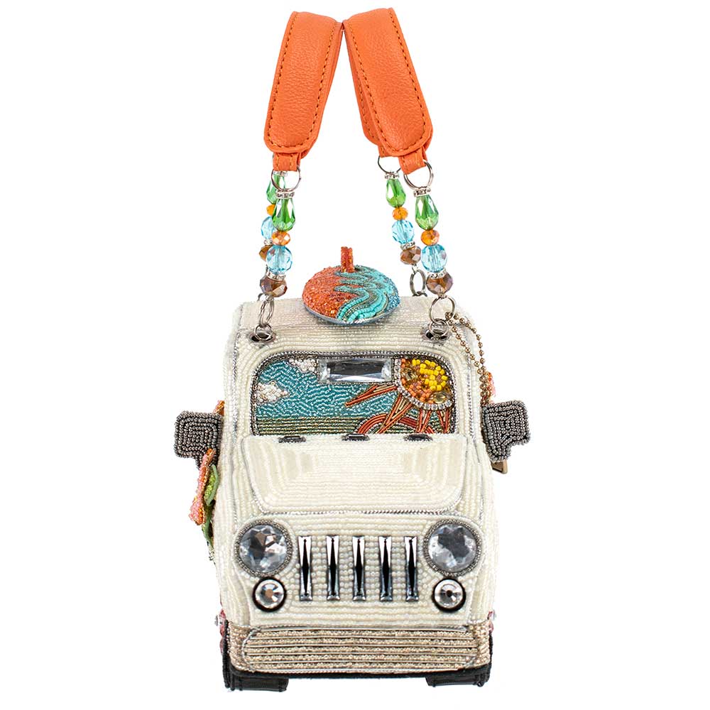Day Trip Beaded Car Top Handle Handbag