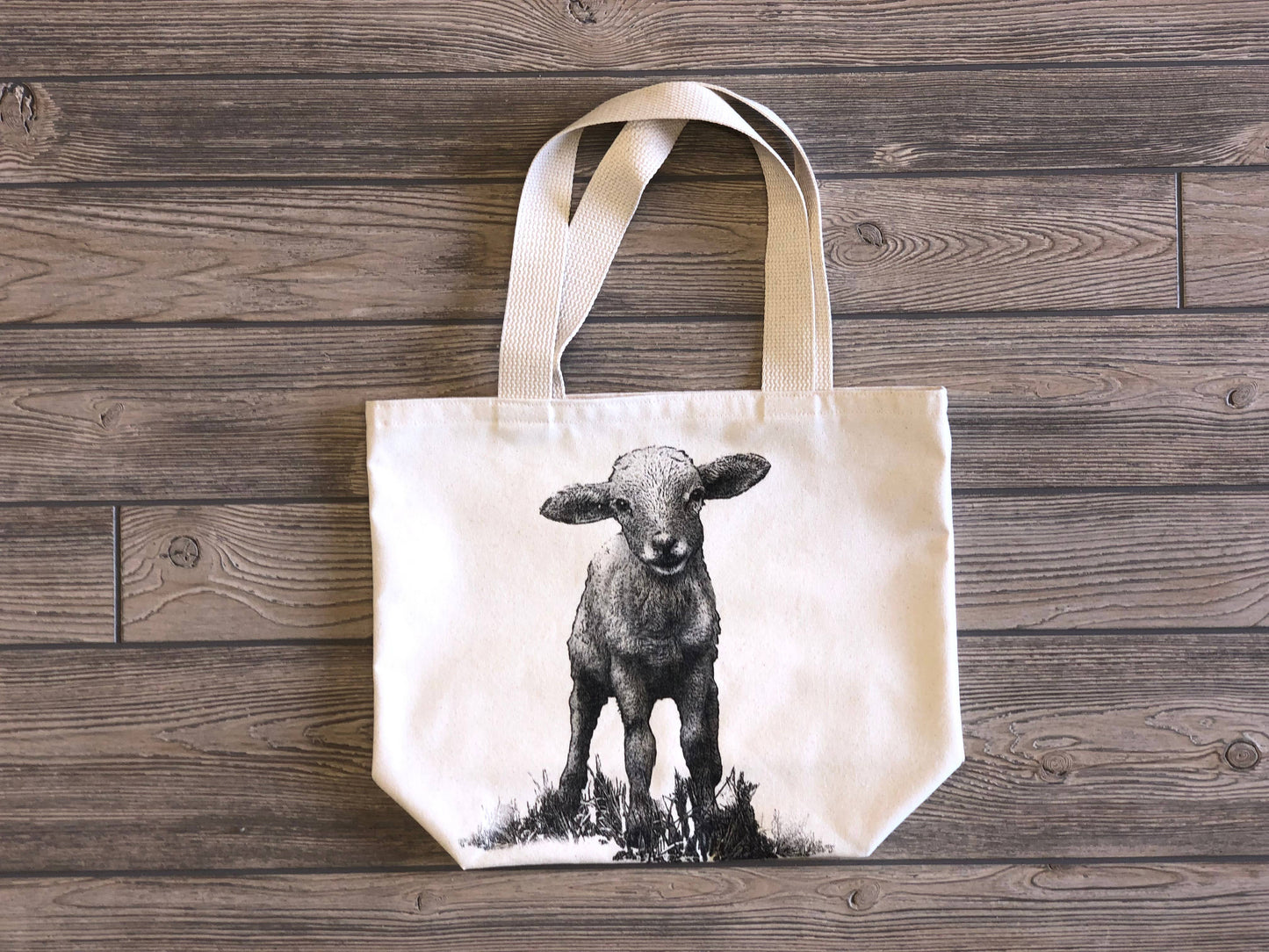 Baby Lamb Medium Tote