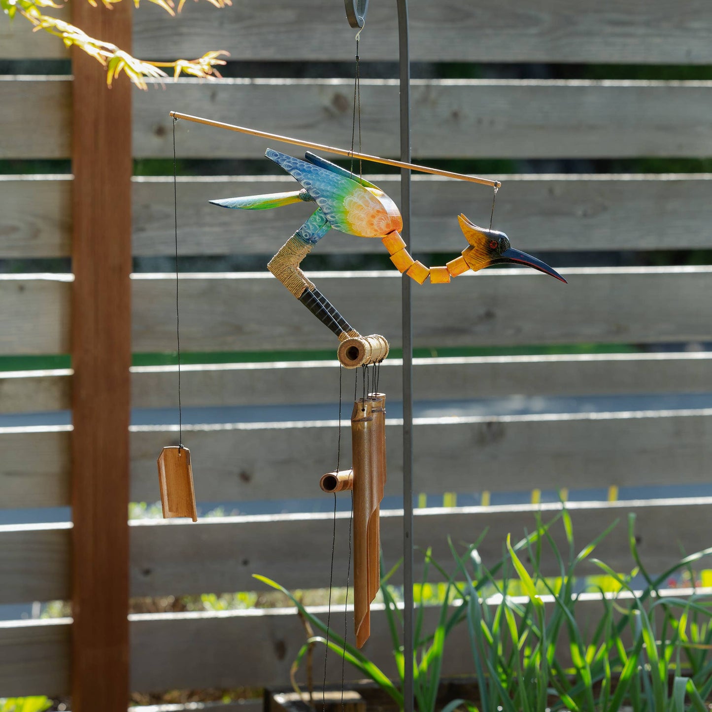 Sweet Bobbing Head Bamboo Wind Chime