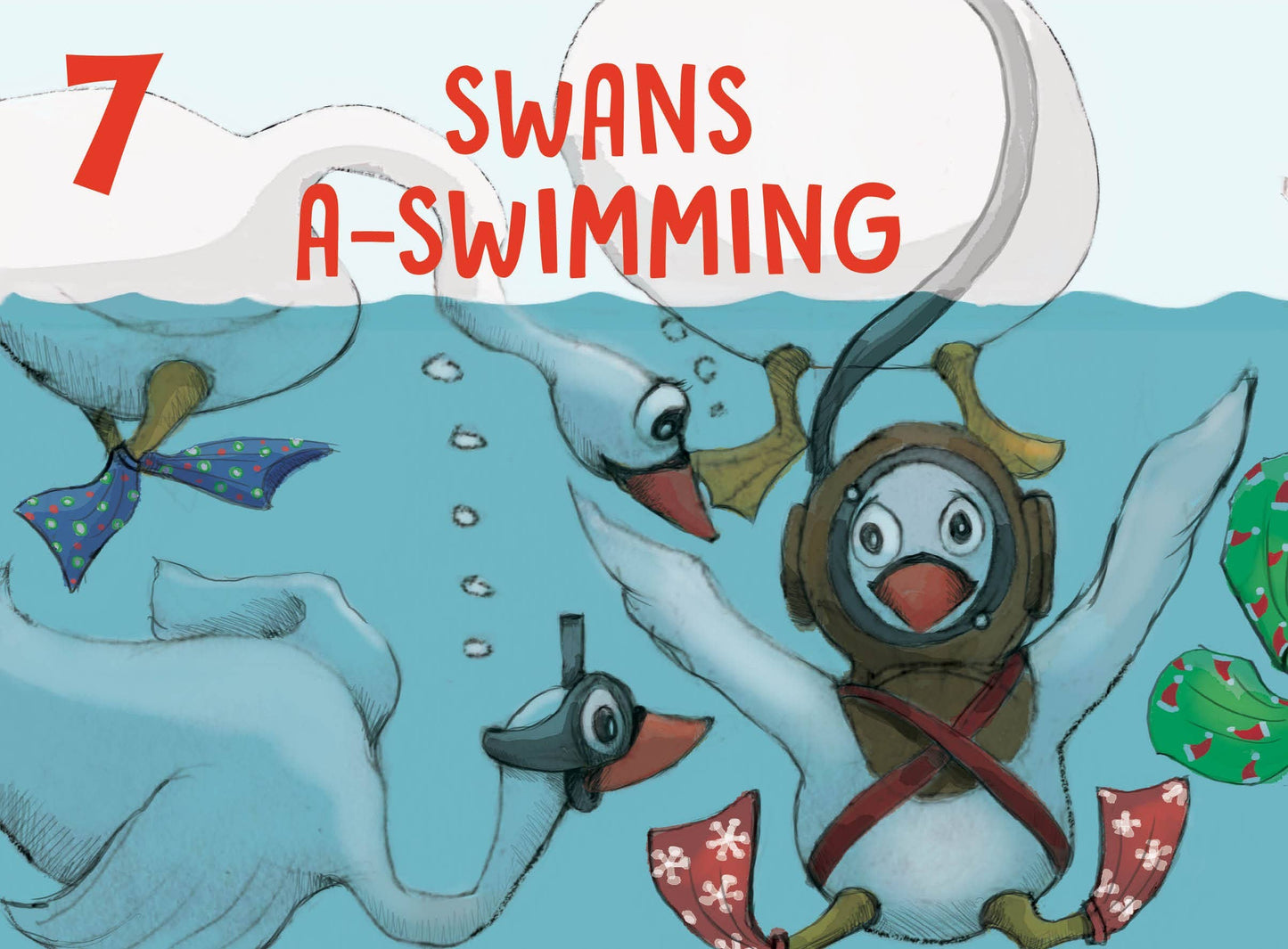 The Twelve Birdies of Christmas board book