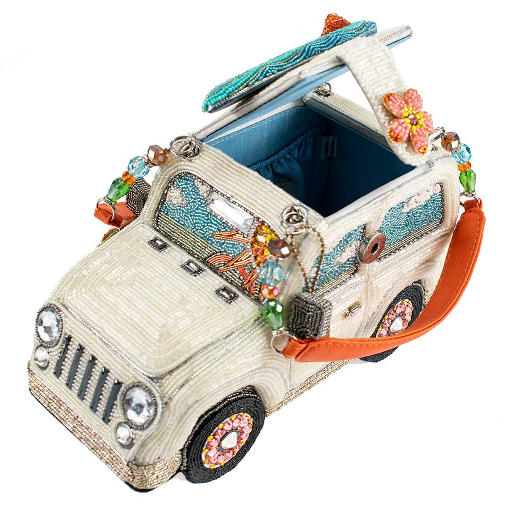 Day Trip Beaded Car Top Handle Handbag