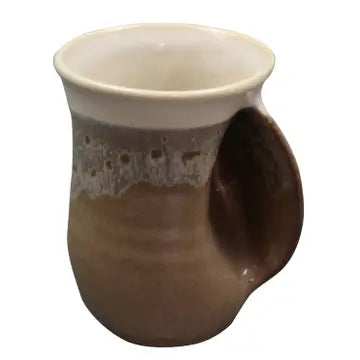 The Original Handwarmer Mug: Desert Sand / Right Hand