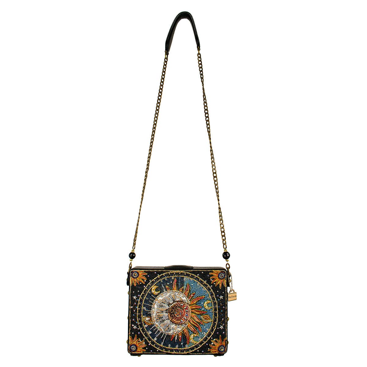 Night & Day Celestial Beaded Crossbody Handbag