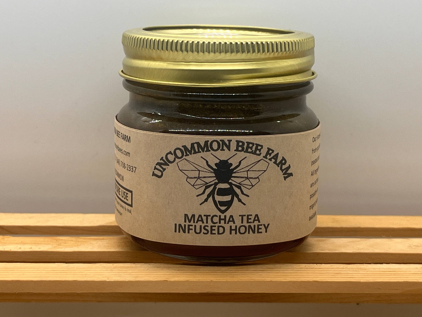 Matcha Infused Honey: 5oz