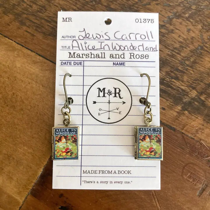 Marshall and Rose Story Book Lockett Earrings