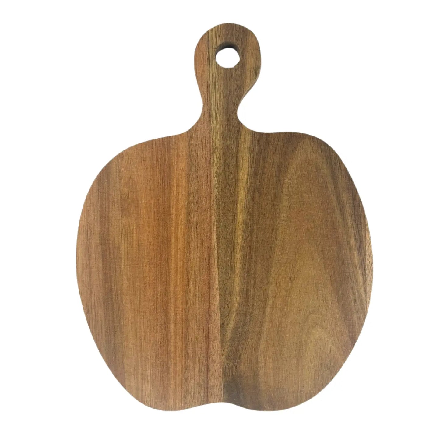 Apple Shaped Plain Acacia Cutting Boards