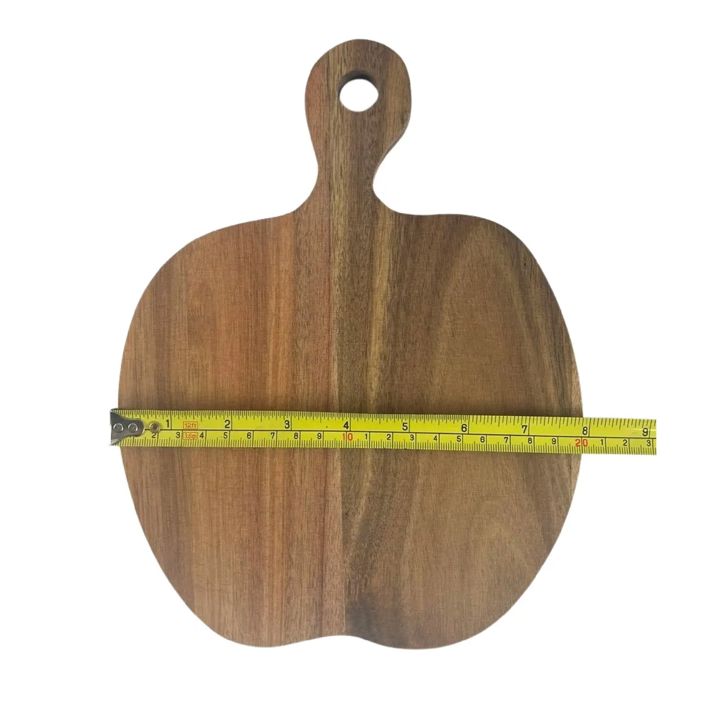 Apple Shaped Plain Acacia Cutting Boards