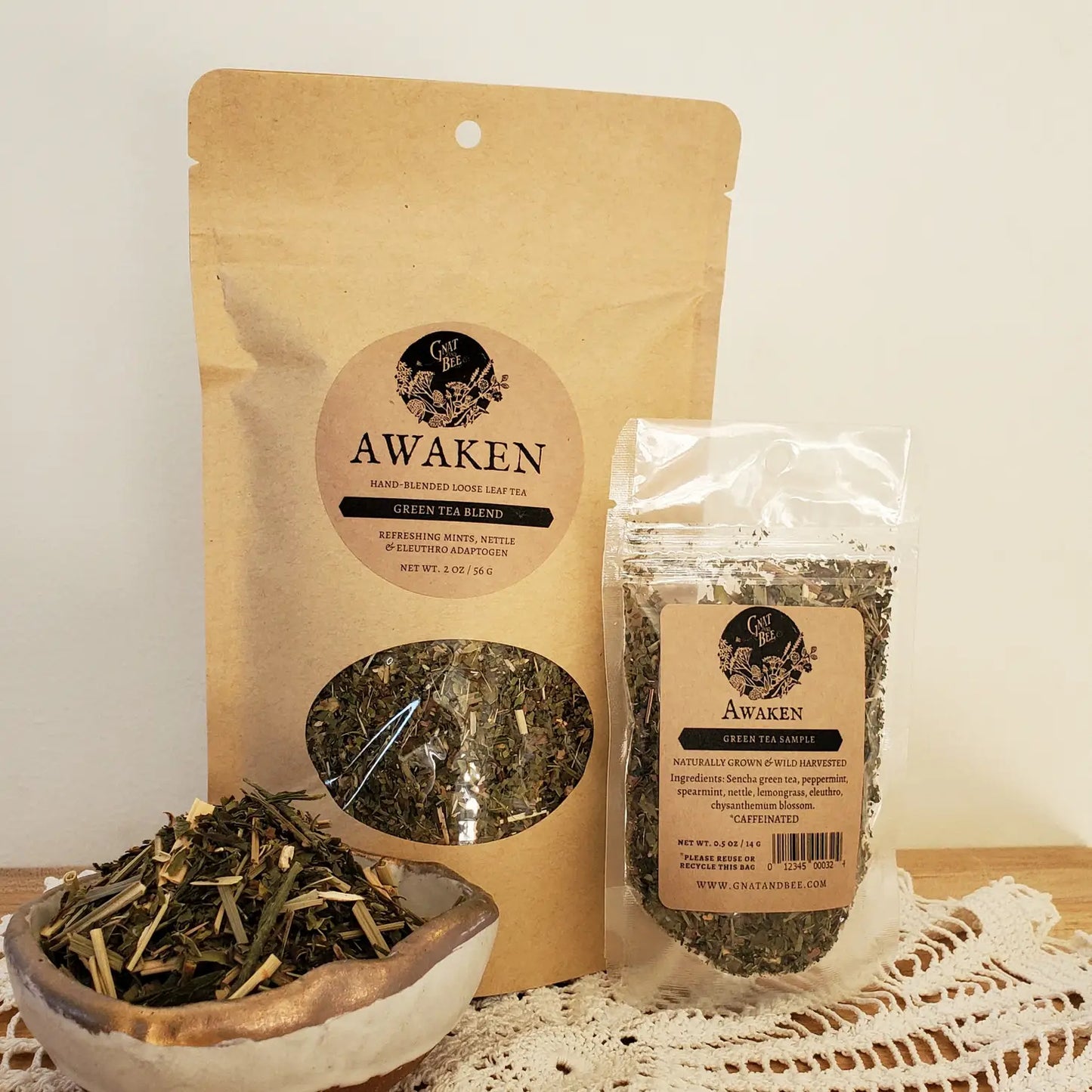 Awaken | Green Loose Leaf Tea(Sample)