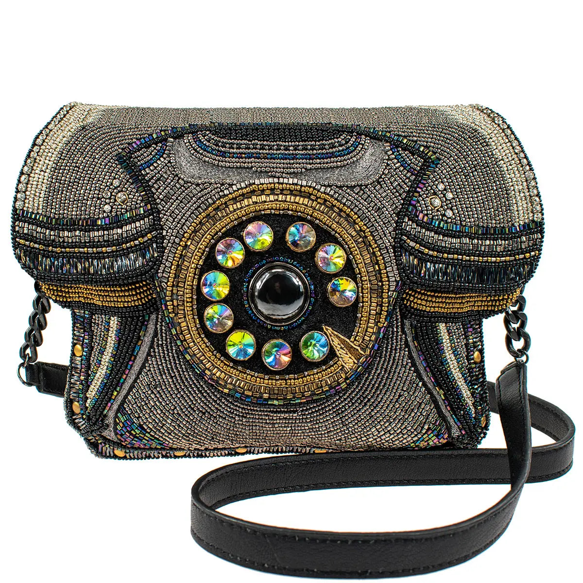 Busy Signal Crossbody Clutch Rotary Phone Handbag
