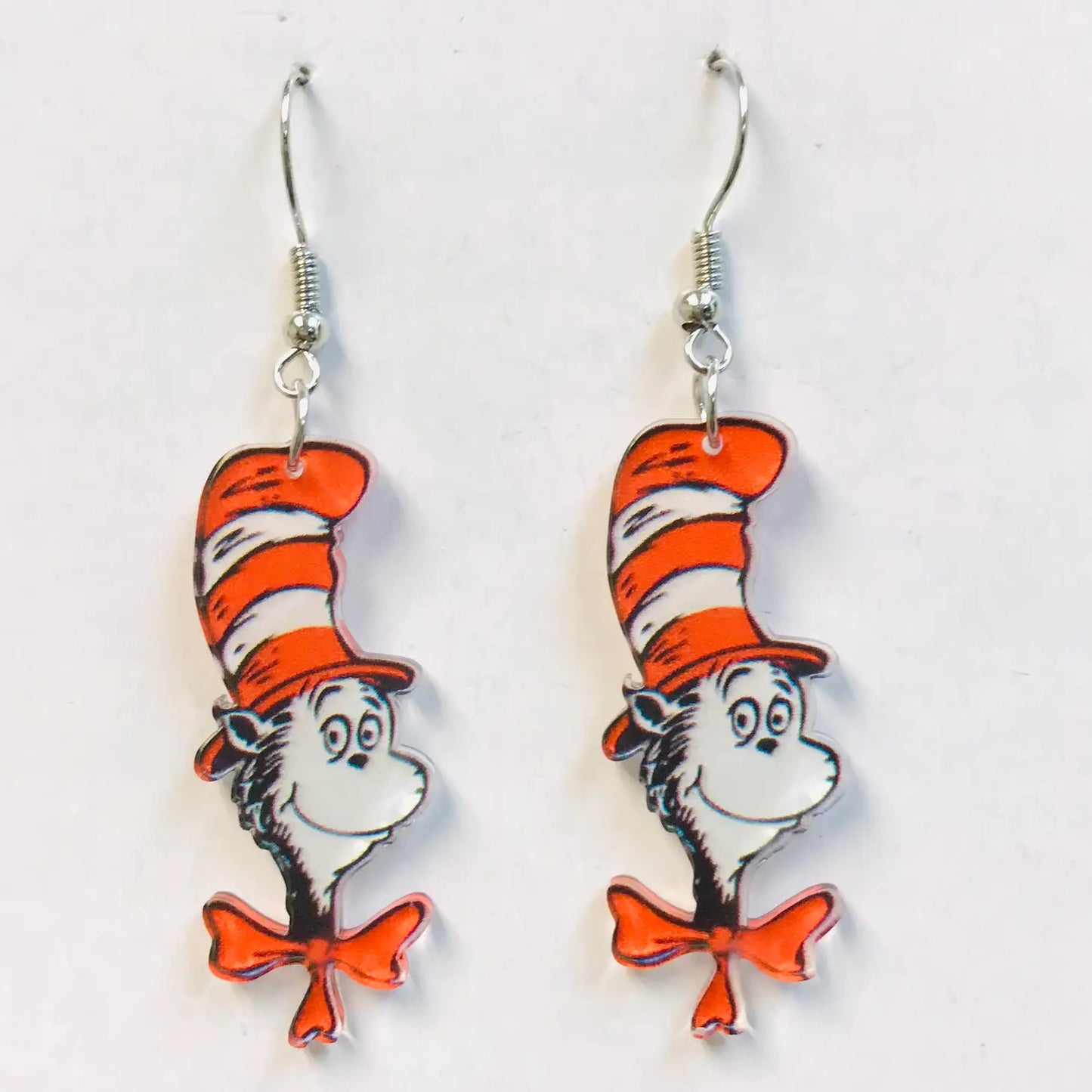 Cat In The Hat earrings