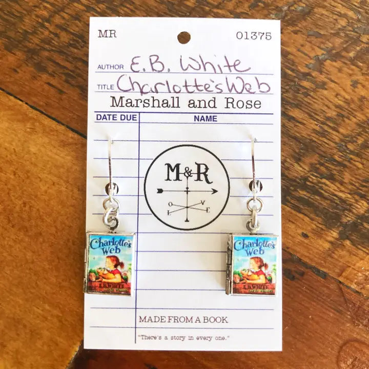 Marshall and Rose Story Book Lockett Earrings