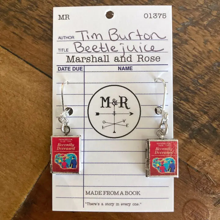 Marshall and Rose Story Book Lockett Earrings