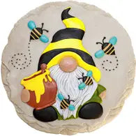 Gnome Bee Stepping Stone