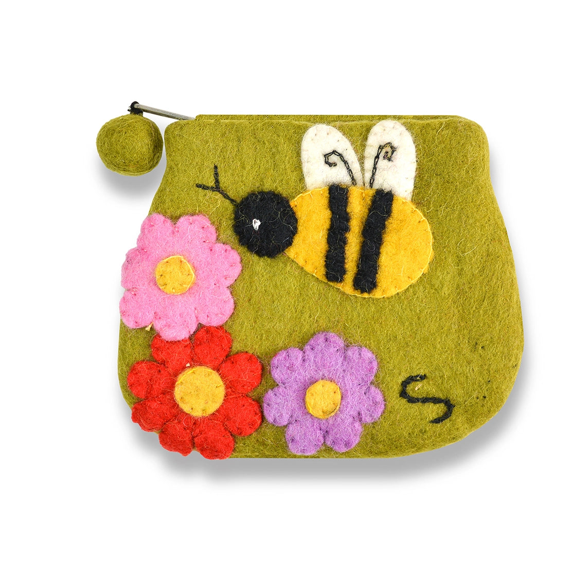 Bumble Bee Coin Purse(Green)