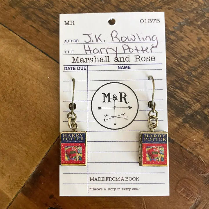 Marshall and Rose Story Book Lockett Earrings