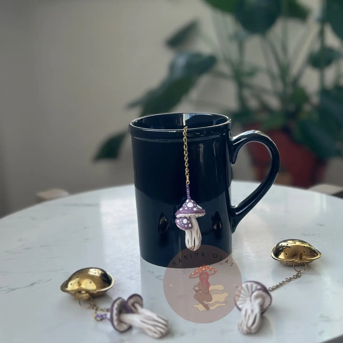 Mauve Loose Leaf Tea Strainers
