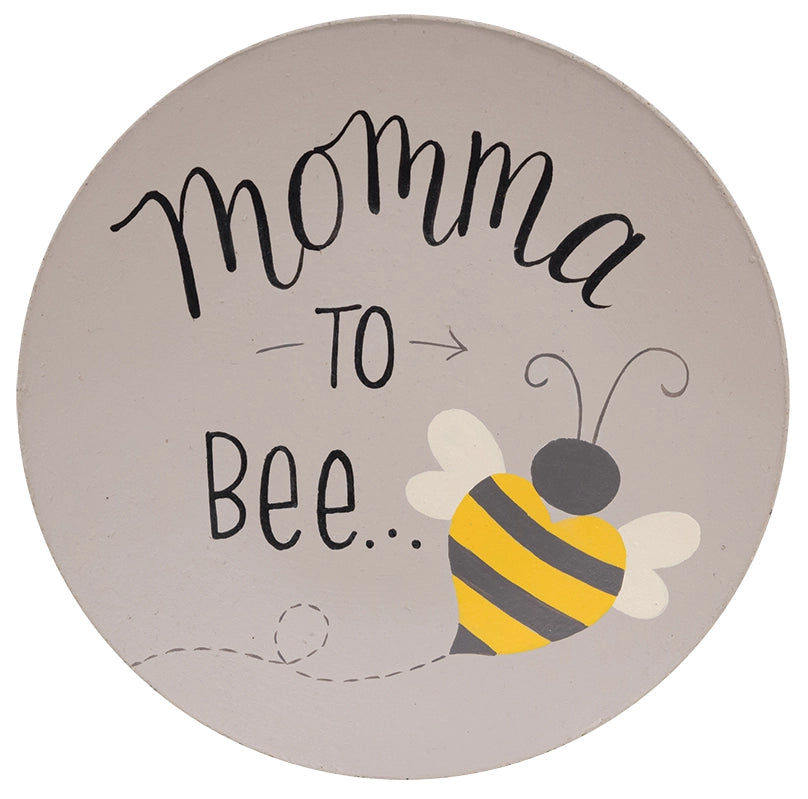 Momma To Bee Plate