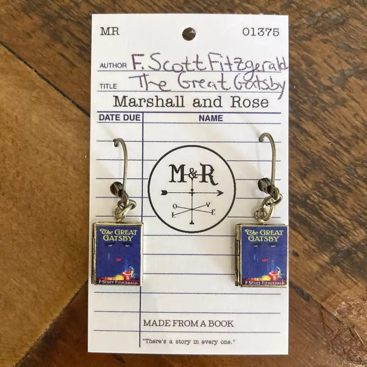 Marshall and Rose Story Book Lockett Earrings