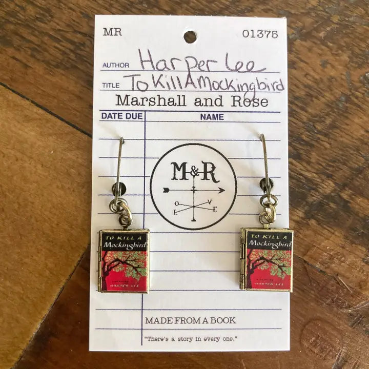 Marshall and Rose Story Book Lockett Earrings