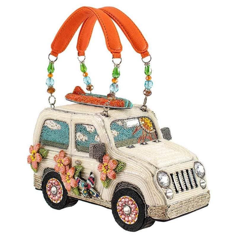 Day Trip Beaded Car Top Handle Handbag