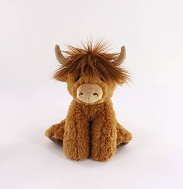 9" Highland Cow Stuffed Animal