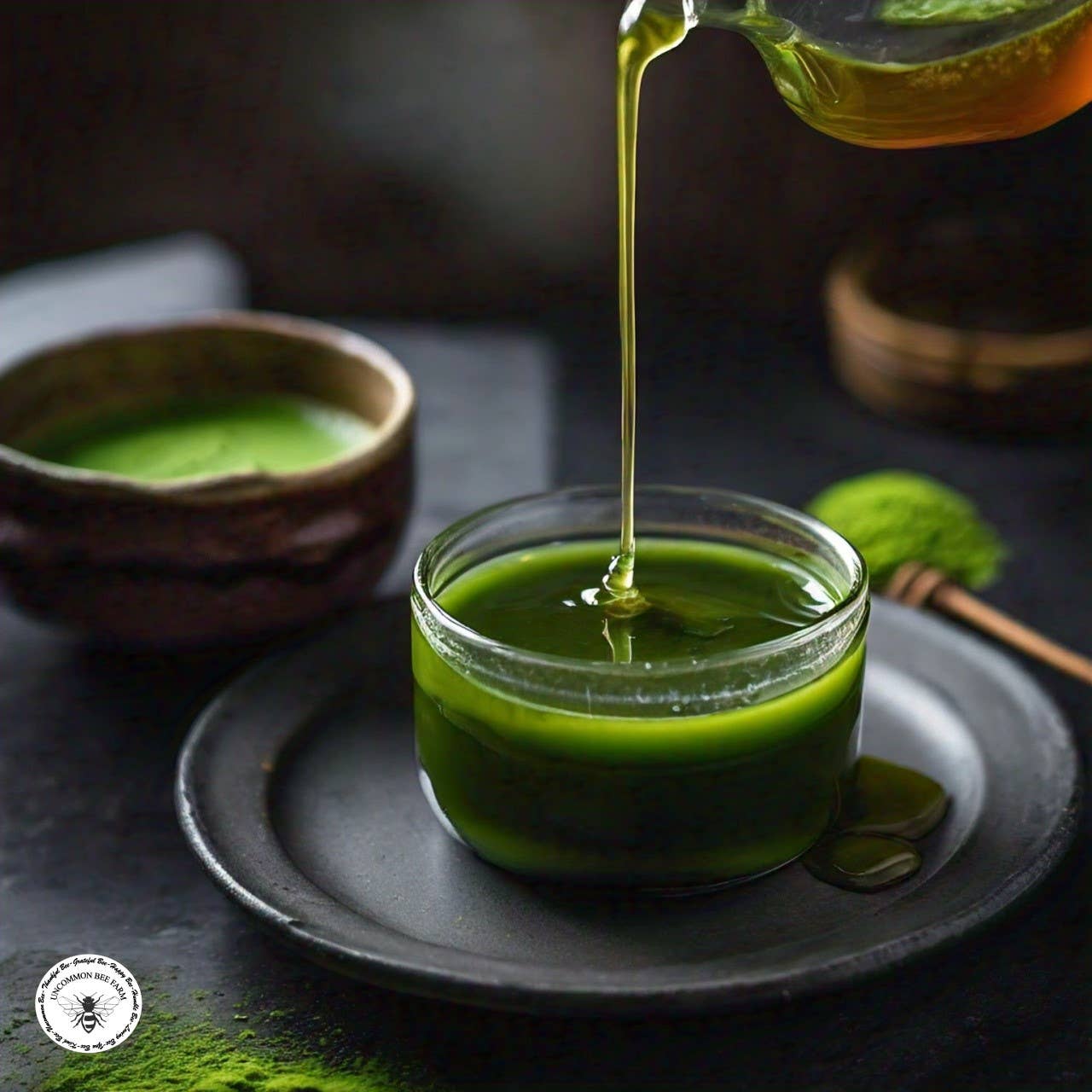 Matcha Infused Honey: 5oz