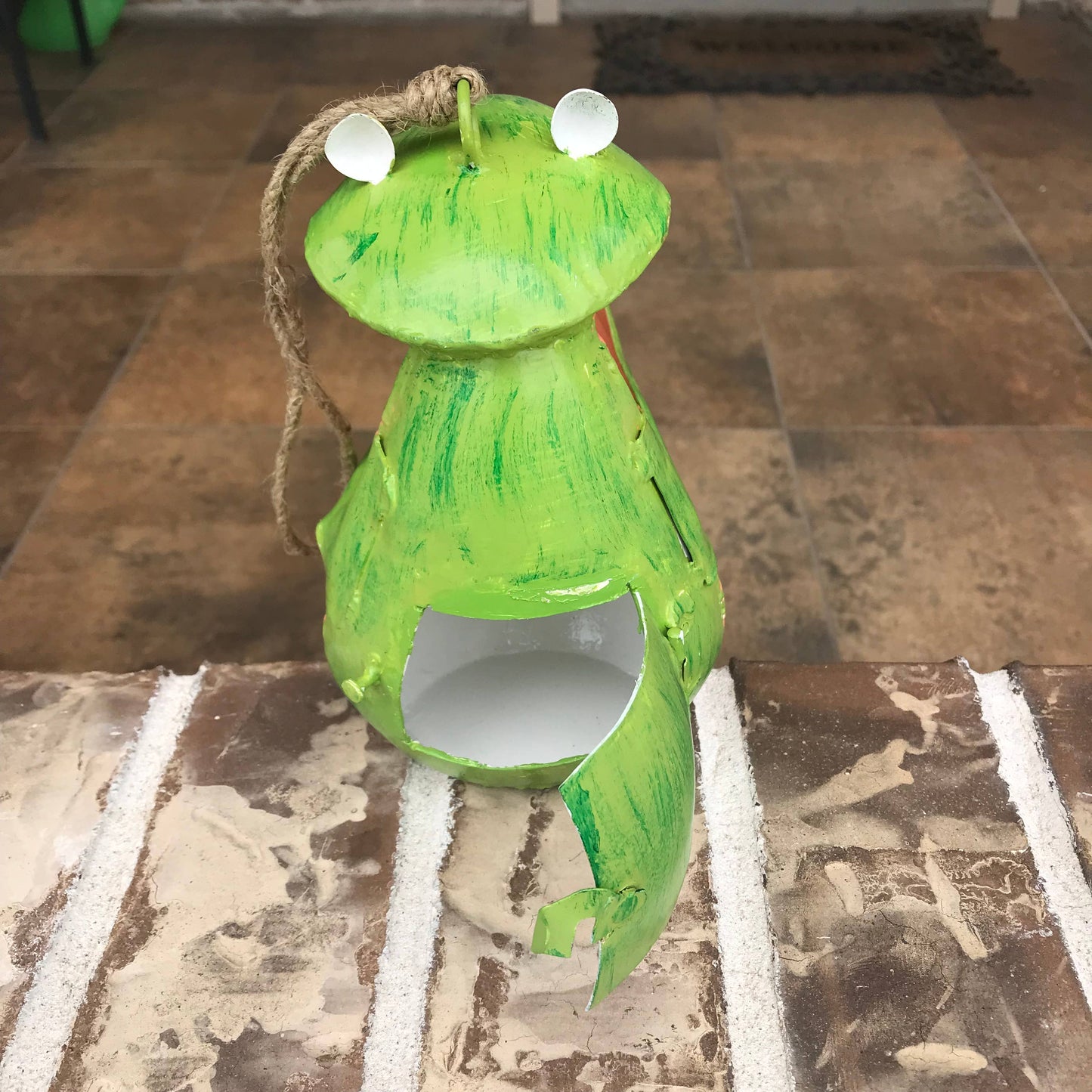 Fredo the Frog Hanging Bird House
