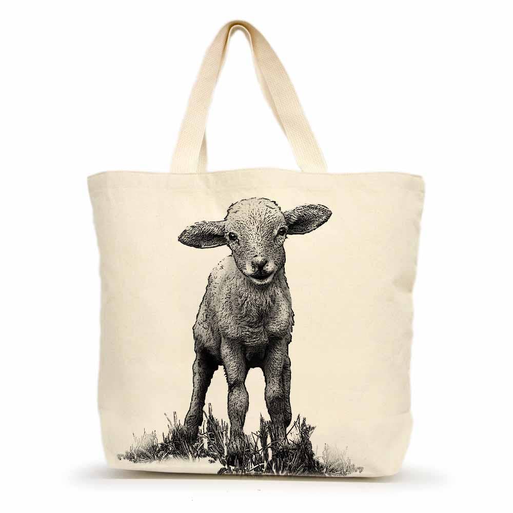 Baby Lamb Medium Tote