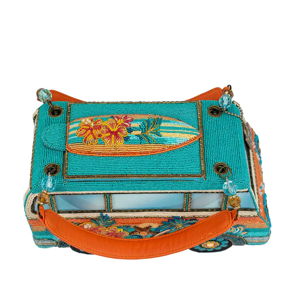 Catch a Wave Top Handle Surf Van Handbag