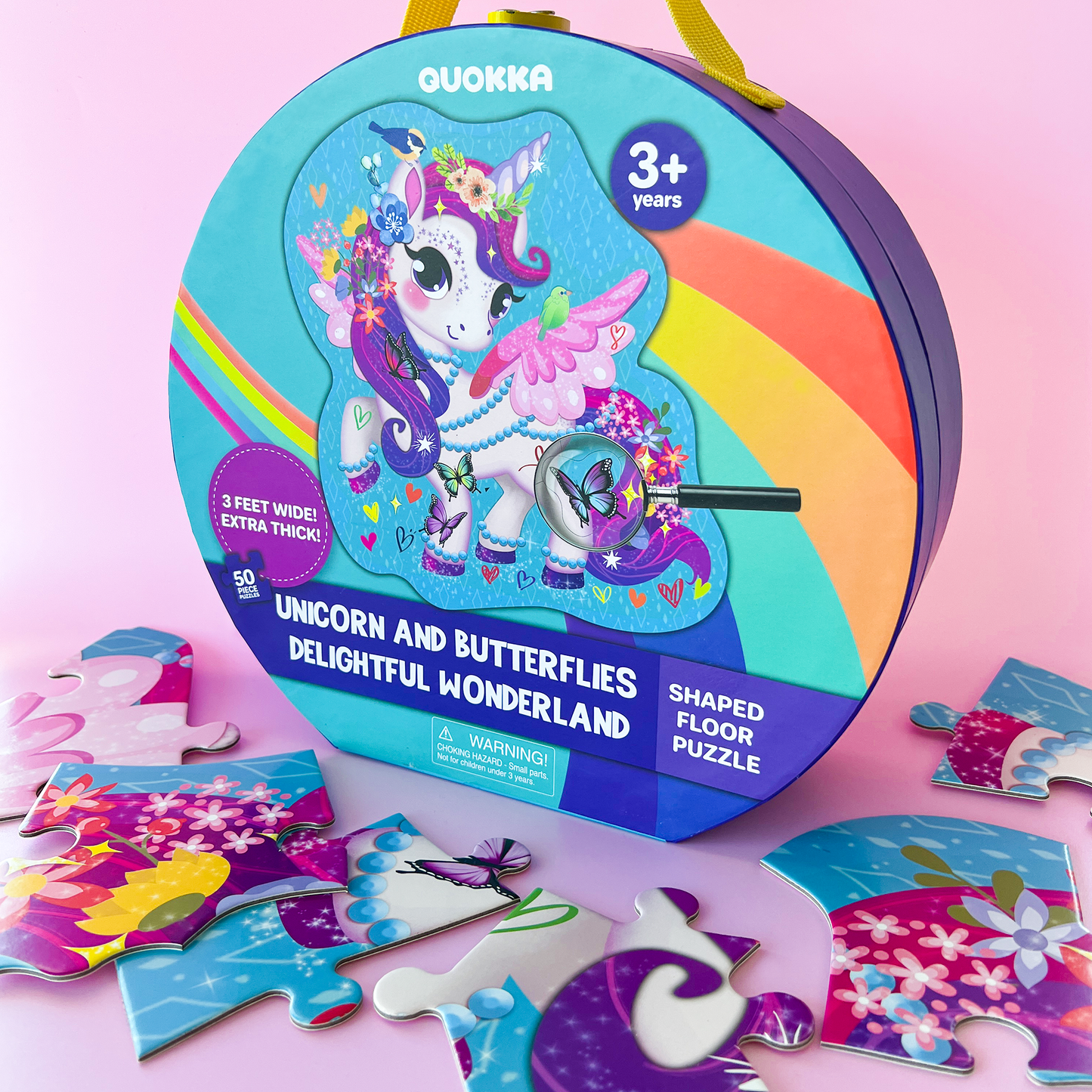 Unicorn Shaped Floor Puzzle for Kids